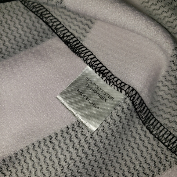 Poema size juniors 14 Black and white striped Dress - Picture 7 of 11